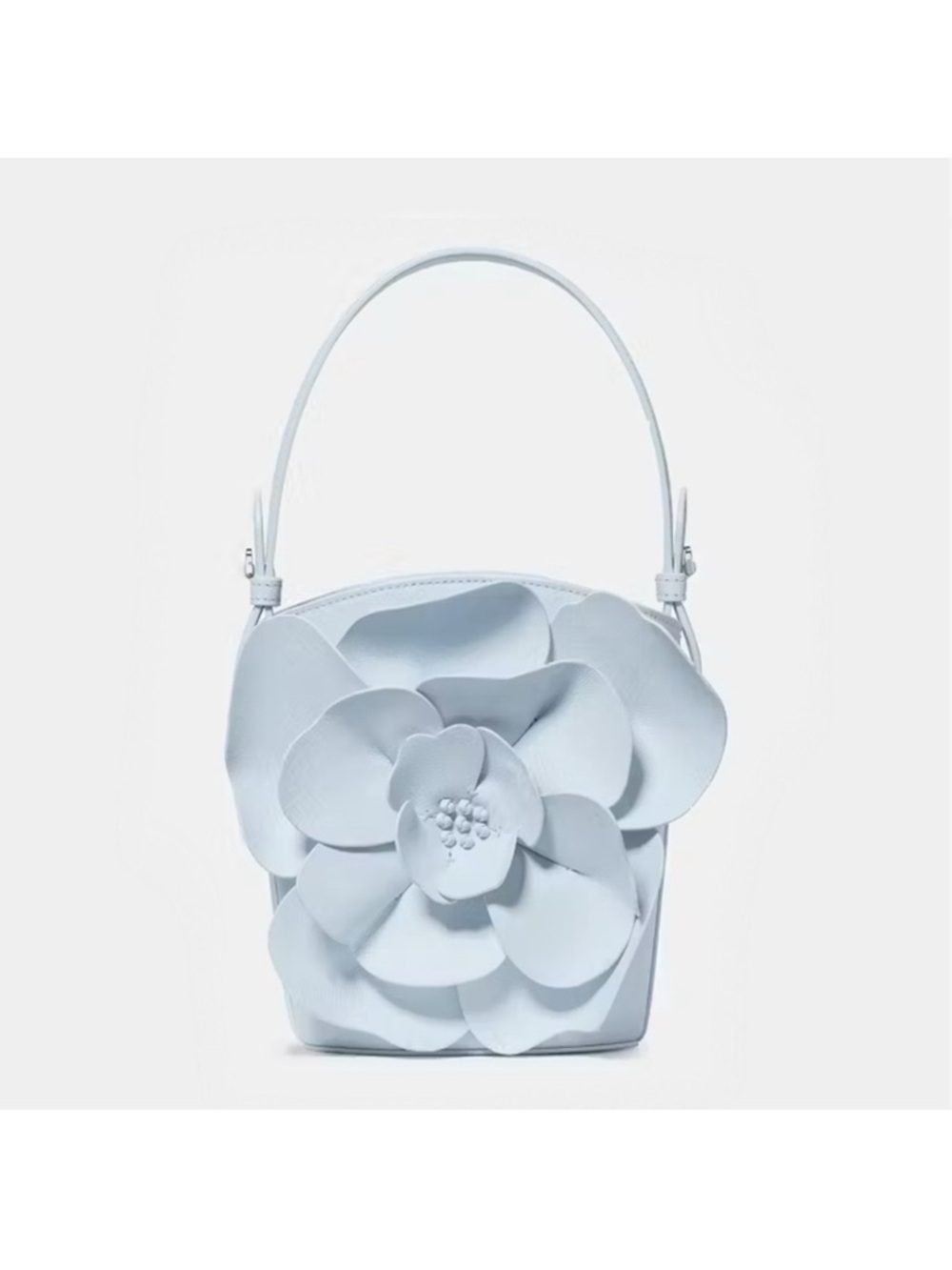 Kate Spade Flora Leather Bucket Crossbody Bag,  NEW NWT